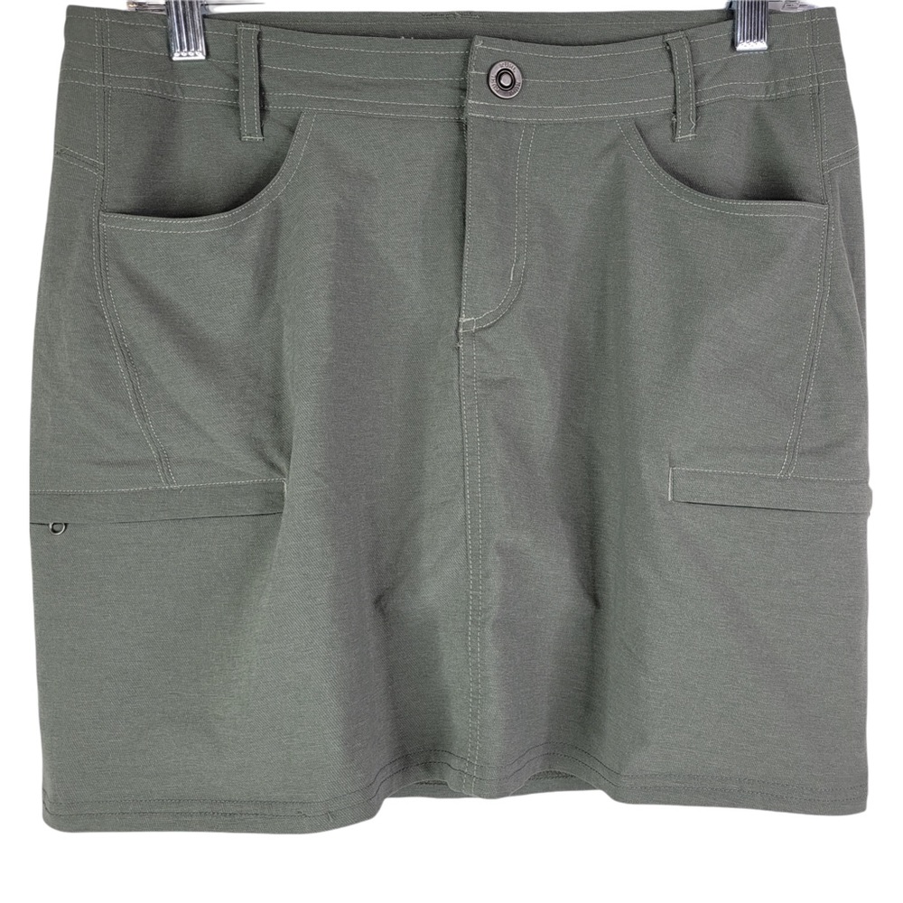 Kuhl Women’s Anfib Active Skort in Fern Size 4 Skirt Drawstring